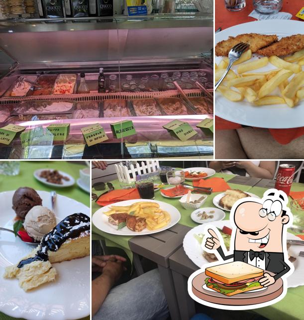 Toast al formaggio al Paradiso del boschetto