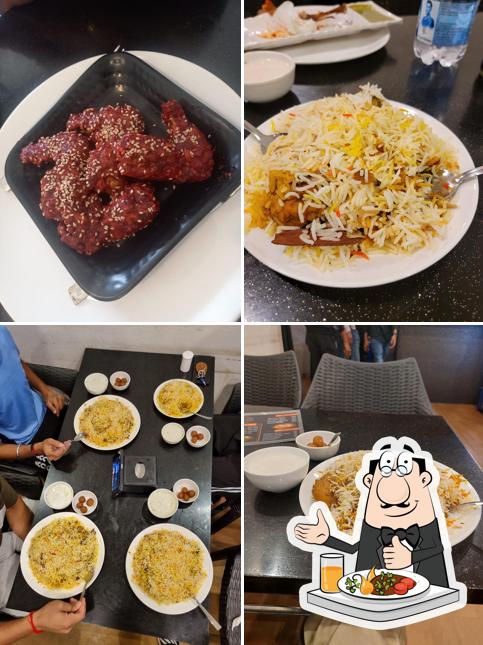 Food at Qadri's Biryani