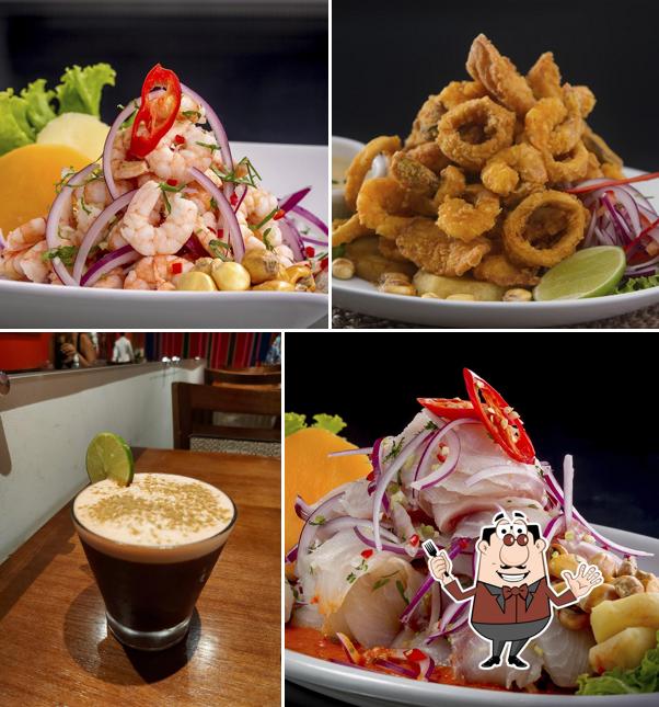 Ceviche em Rinconcito Peruano - (R. Aurora)