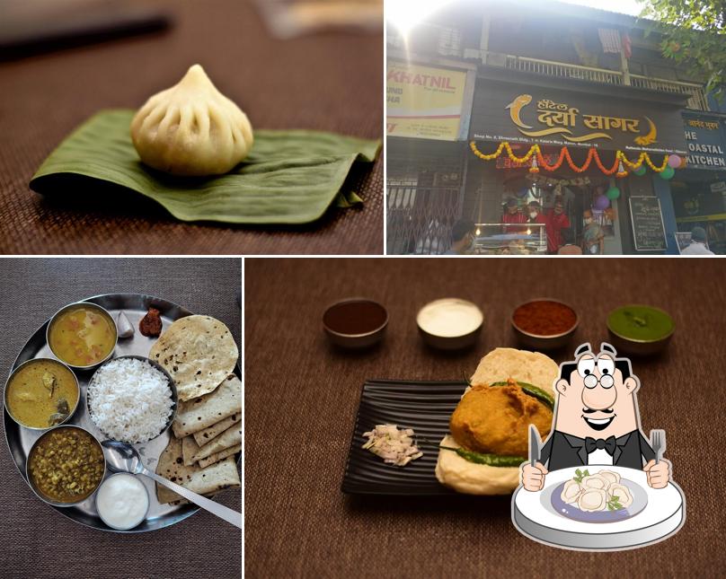 Dumplings at Satvik pure veg restaurant Matunga