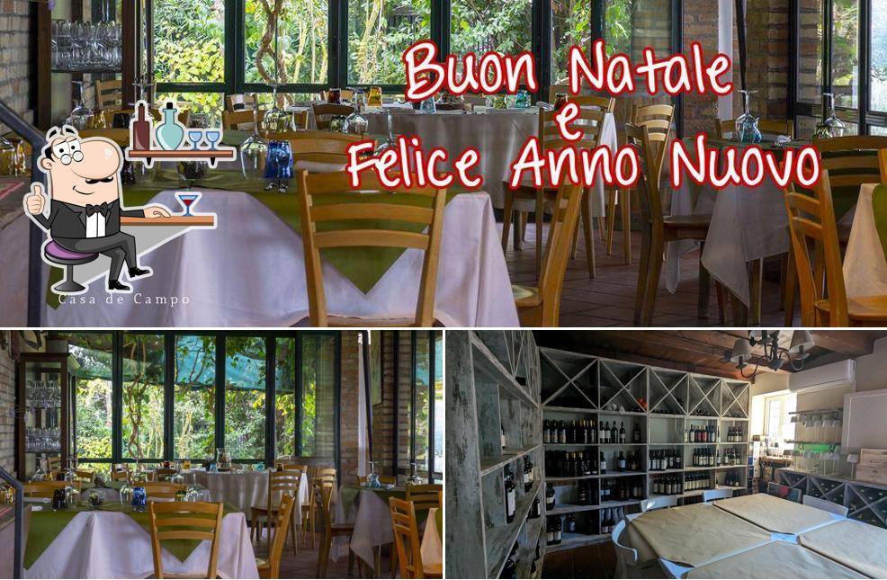 Gli interni di Casa De Campo