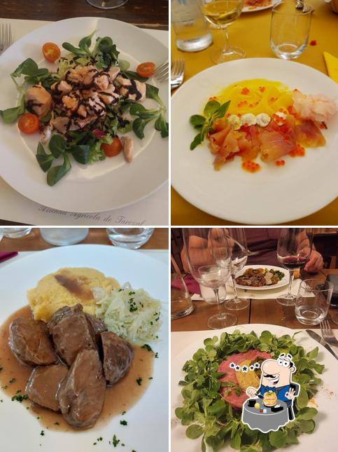 Platti al Trattoria "La Vineria de Tarczal"
