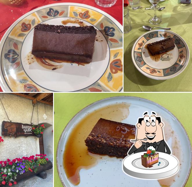 Torta al cioccolato al Agriturismo Barba Gust