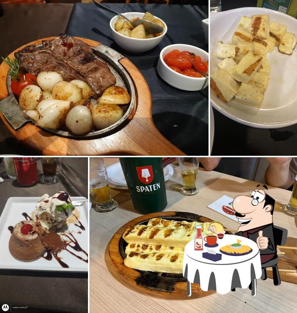 Prato de queijo em Fricarnes Steak House e Boutique de Carnes