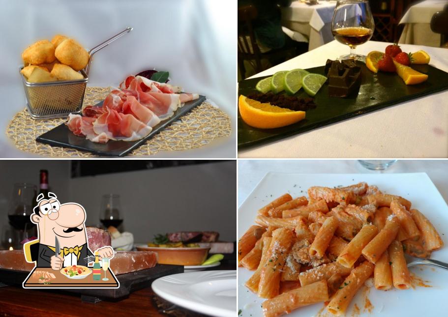 Platti al Ristorante Hosteria dei matti Arosio