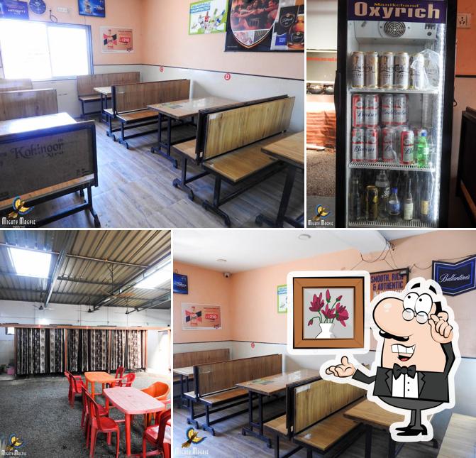 The interior of Hotel Bombay Restaurant Beer Bar & Permit Room