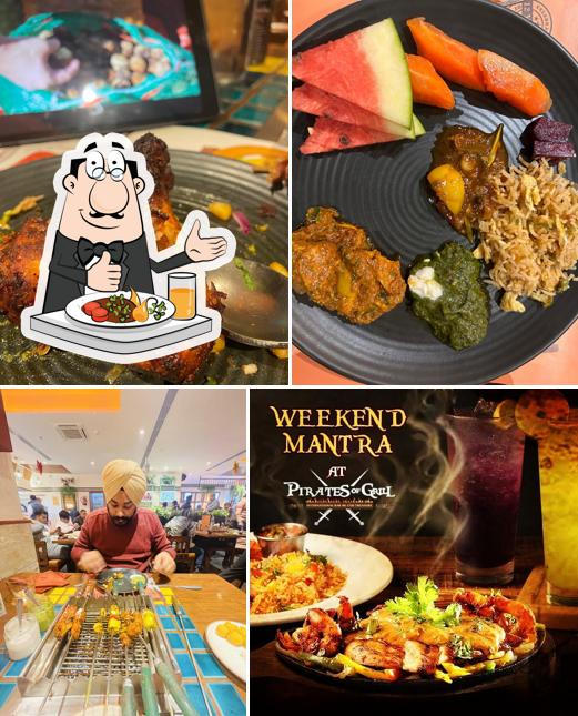 Food at Pirates of Grill