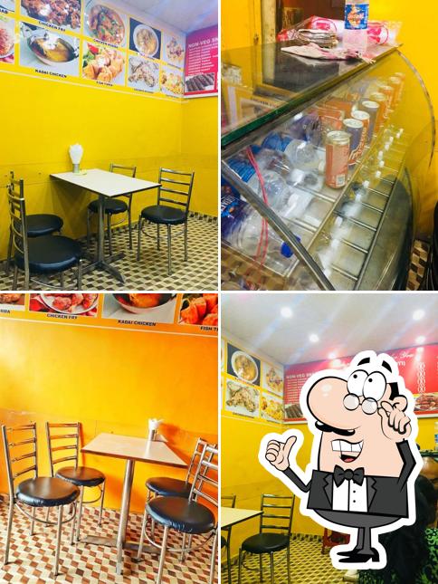 The interior of Qureshi Kabab