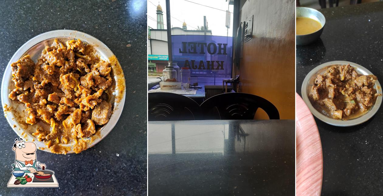 Chicken curry at Hotel Khaja