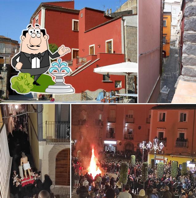 Goditi la vista dagli esterni di Hotel San Leo - Sessa Aurunca Ce