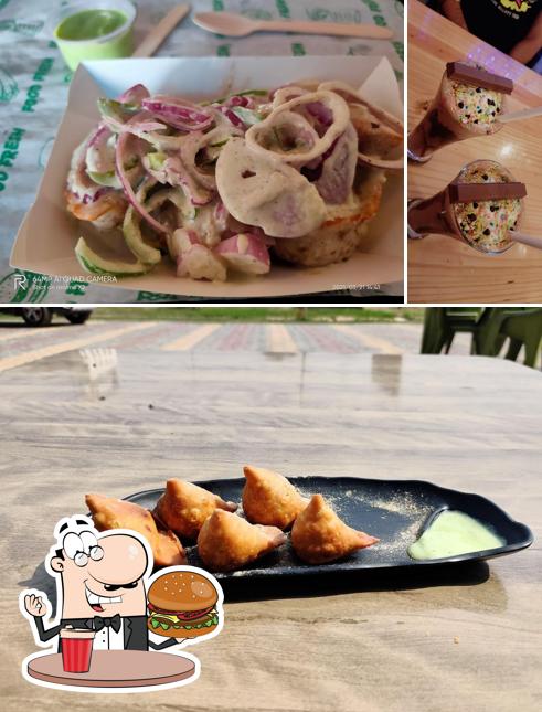 Get a burger at Ketli The Cafe