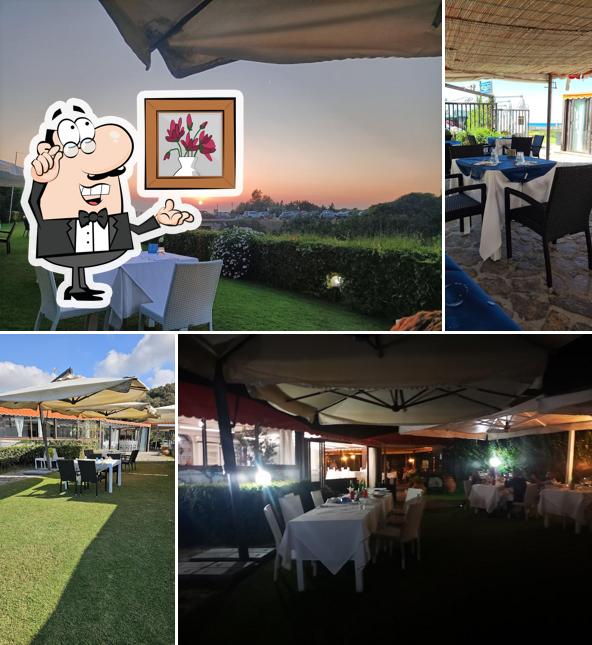 Dai un'occhiata agli interni di L'Approdo di Augusto - Ristorante di Pesce e Pizzeria sul mare a Sabaudia