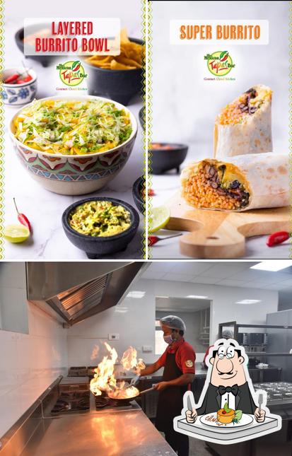 Food at The Mexican Tapas Bar - Gourmet Cloud Kitchen