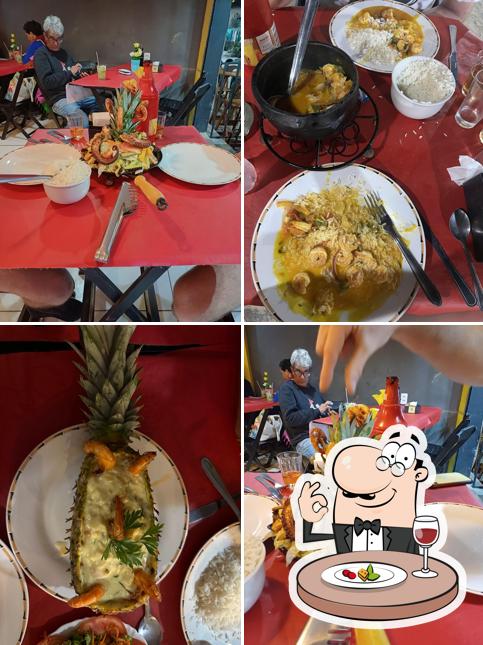 Comida em Restaurante D gustte