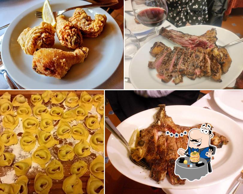 Cibo al Trattoria Osvaldo