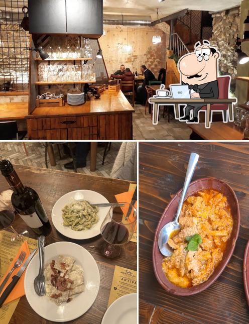 Gli interni di Tinello Mentuccia