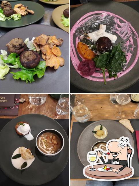 Platti al Agriturismo Caresà