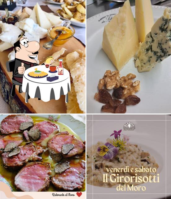 Piatto di formaggi al Ristorante Al Moro