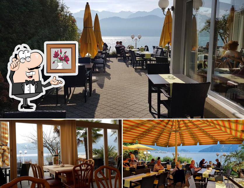 Gli interni di Café Dahinden