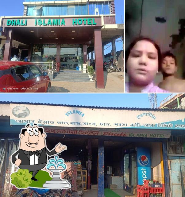 Check out how Dhali Islamia Hotel looks outside