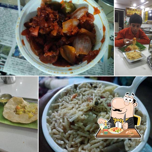 Pad thai at Hotel Sri Lakshmi Srinivasa Vilas