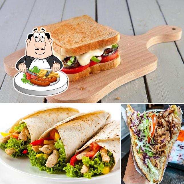 Panino con maiale stirato al HALAL KEBAB(DA BIBO)