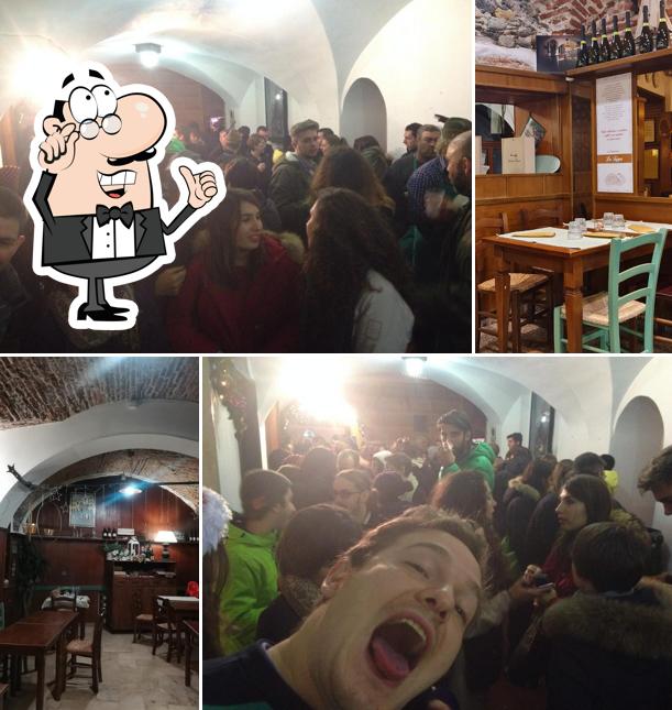 Gli interni di Da maiostina