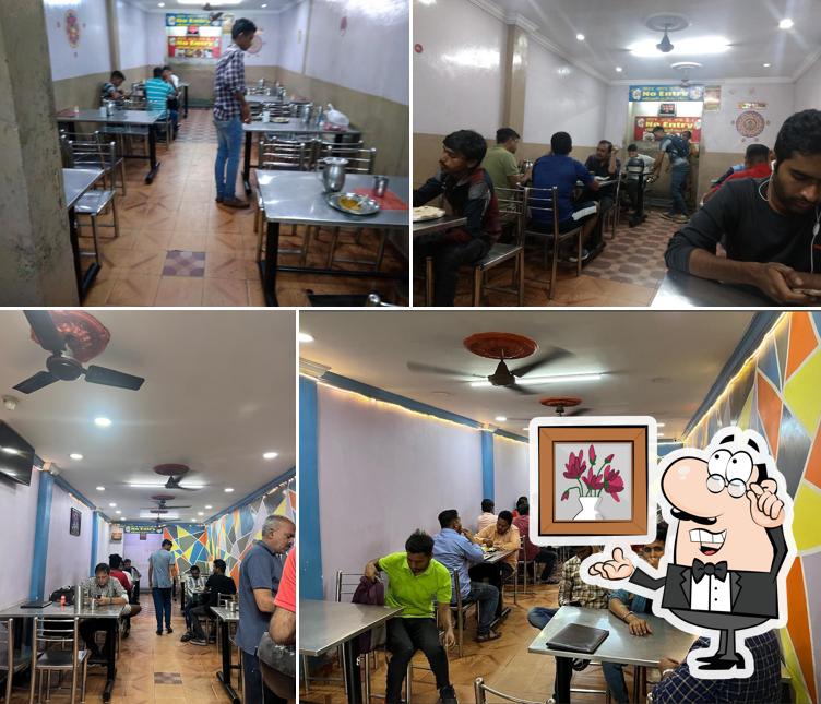 Check out how Rajasthan Sharma Bhojanalaya looks inside