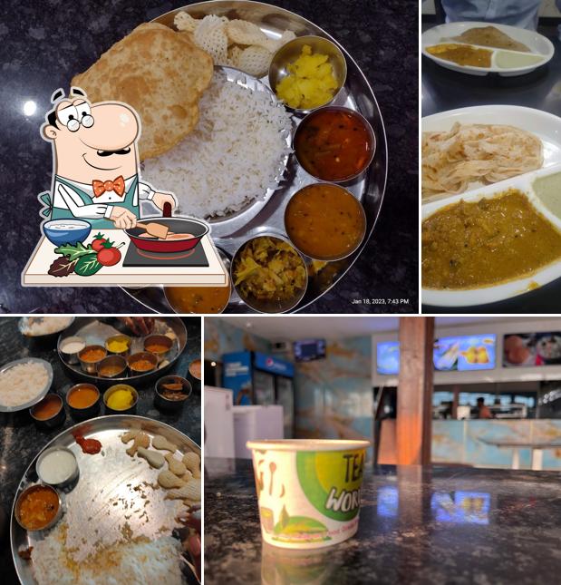 Chicken curry at Udupi Home Sangareddy