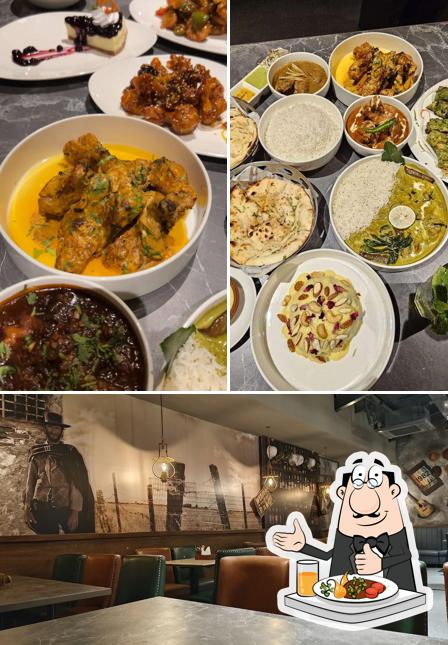 This is the picture displaying food and interior at TFP - The Foodplex
