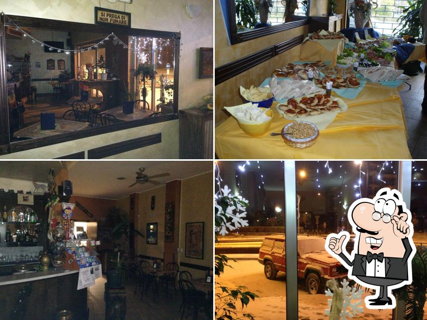 Gli interni di Caffè Zanzibar