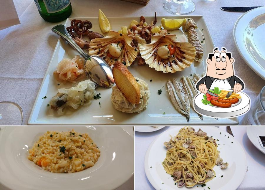 Cibo al Ristorante All'anguilla