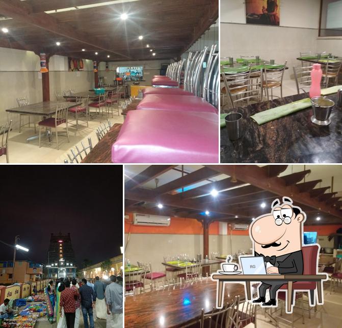 Check out how Amirtham Restaurant looks inside