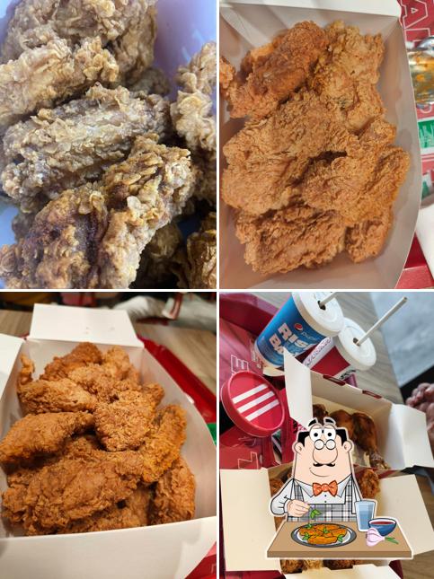 Chicken wings at KFC