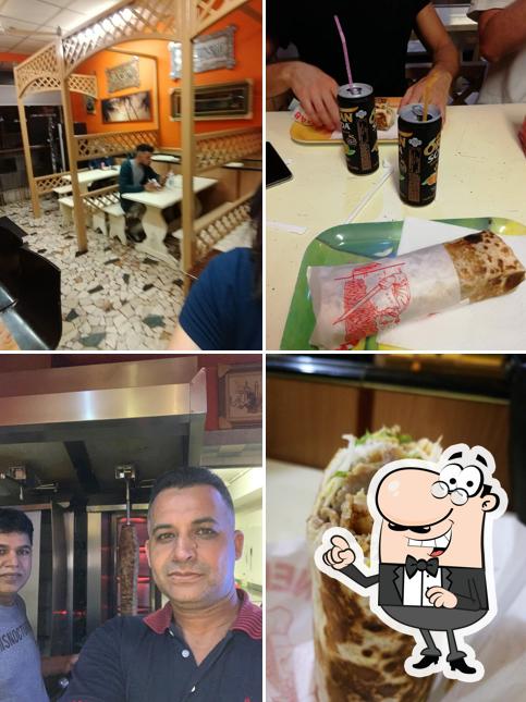 Gli interni di Al Falah HALAL KEBAB