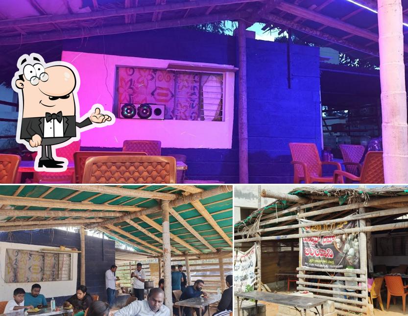 The interior of Chandu's Mushroom Dum Biriyani