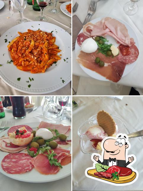 Carpaccio di manzo al La Cortigiana Del Re