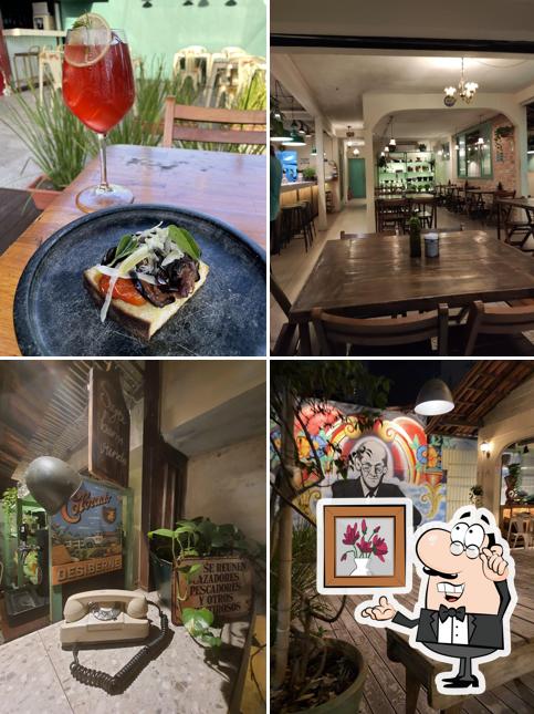 O interior do La Dolina - Restaurante Argentino Vila Velha