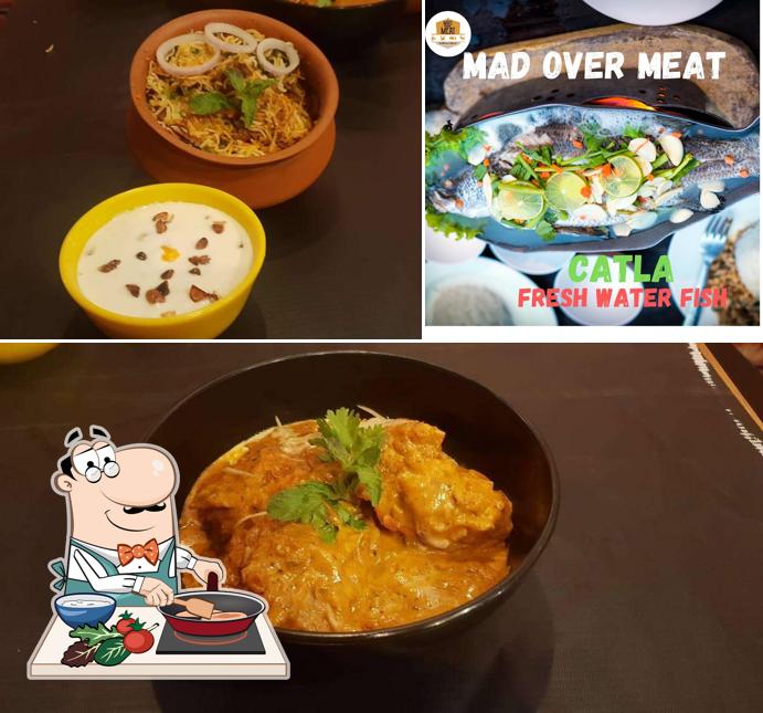 Chicken curry at Mad over meat