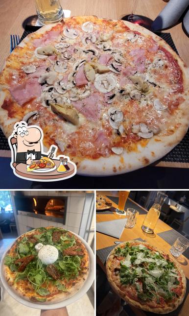 Prova una pizza a Pizzeria Hallenbad Mals