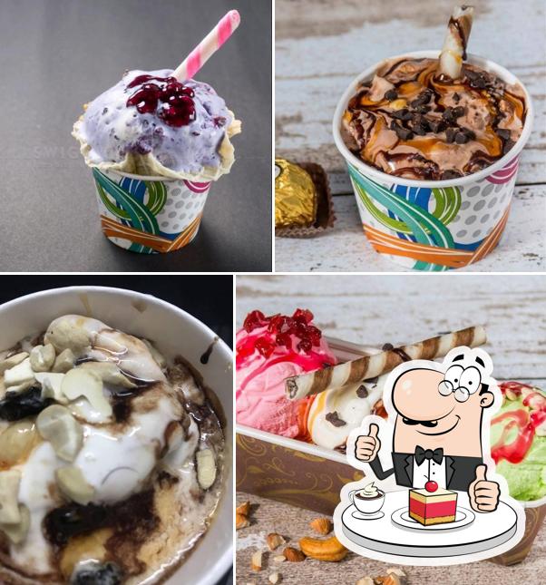 Try out the sweet dishes
