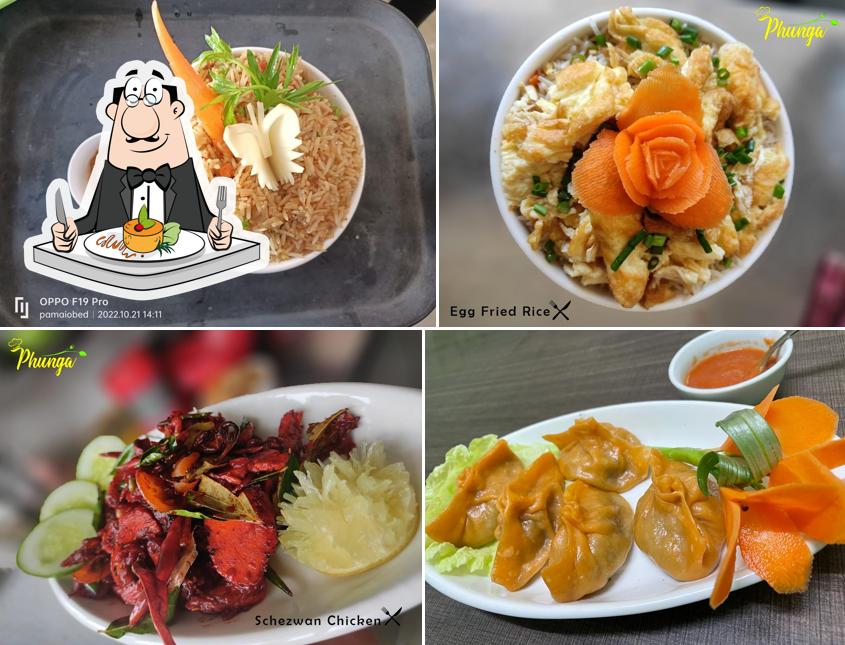 Meals at Phunga Restaurant Imphal