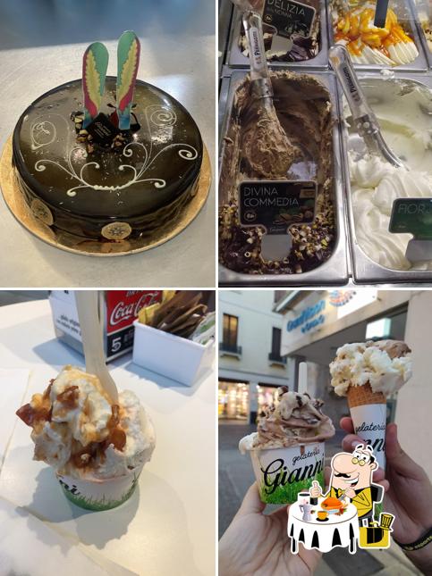 Cibo al Gelateria Gianni Altinate