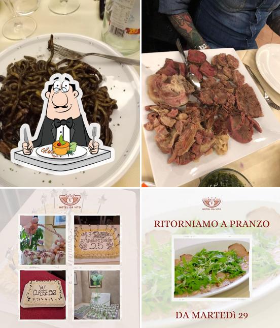 Cibo al Hotel Ristorante da Vito