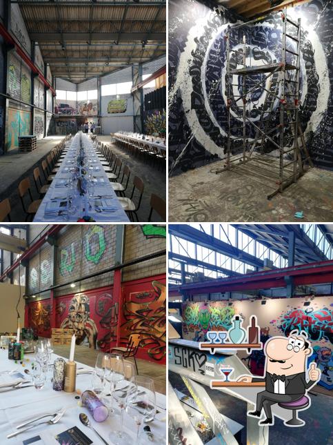 Gli interni di Graffland Zürich