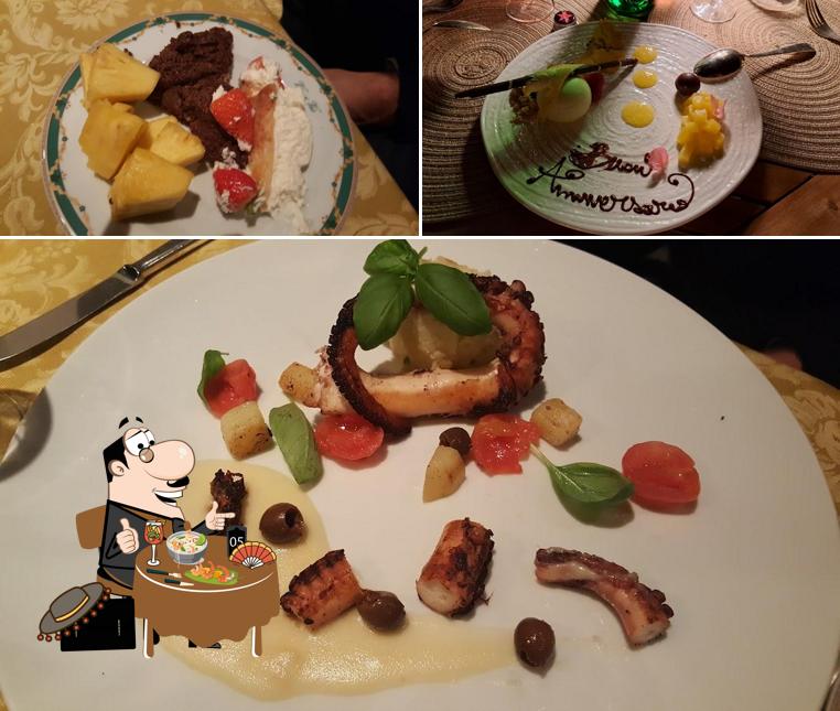 Cibo al Ristorante Olimpo