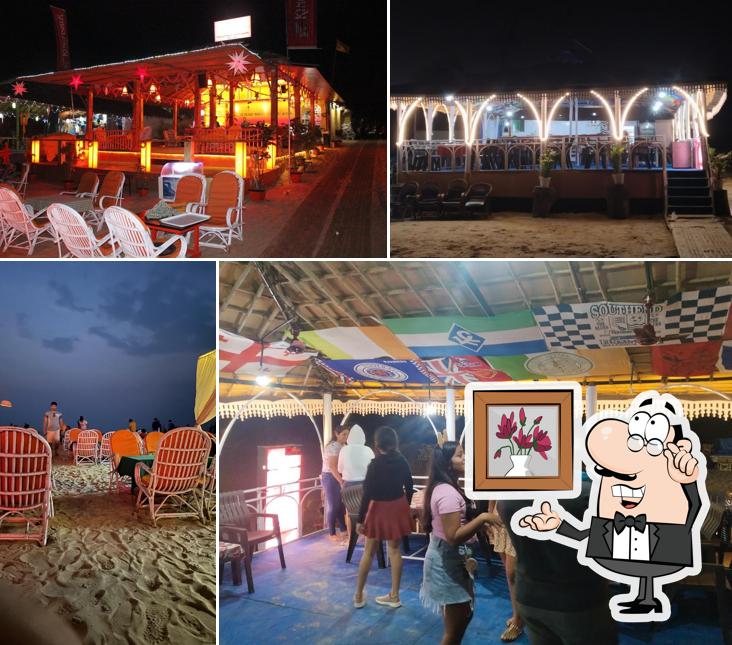 Check out how Sam's Beach Shack GOA looks inside