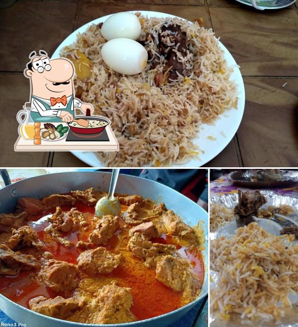Fried rice at Alishan Biryani