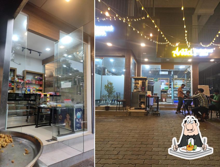 Food at Aroozi Restaurant & Bakes