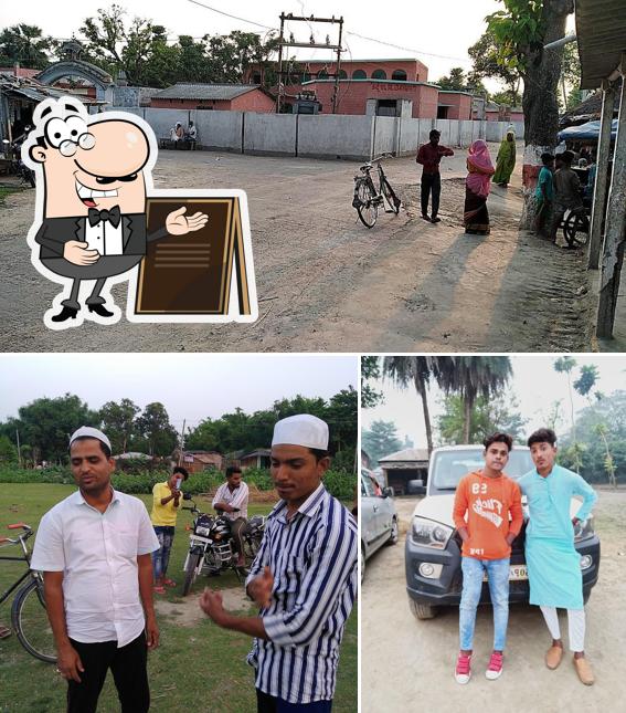 The exterior of Chain Singh Patti field School